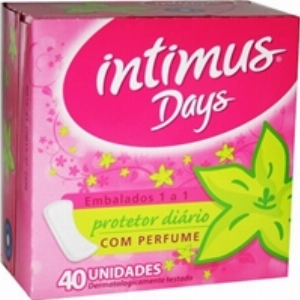 Absorvente Protetor Diário INTIMUS Days com Perfume  com 40 Unidades