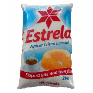 Açúcar Cristal Estrela 2kg