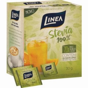 Adoçante Linea Pó Zero Stevia 50 Unidades