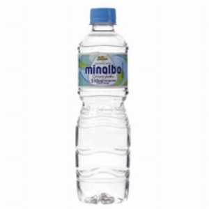 Água Mineral MINALBA Sem Gás Garrafa 510ml