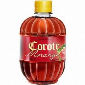 Aguardente Corote Morango 500ml