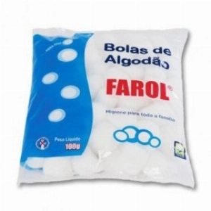 Algodão Em Bolas Farol 50 G