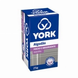 Algodão York Caixa 25g