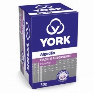 Algodão York Caixa 50g