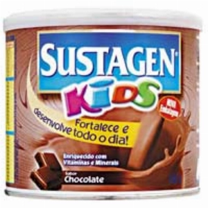 Alimento Vitaminado SUSTAGEM Kids Sabor Chocolate Lata 380g