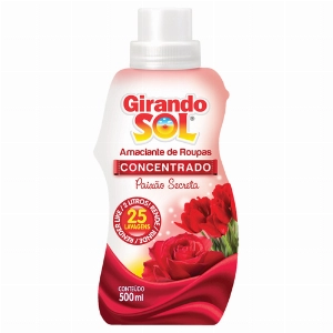 Amaciante Girando Sol Concentrado Paixão Secreta 500ml