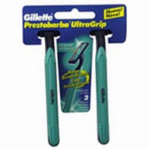 Aparelho de Barbear GILLETTE Prestobarba Ultragrip com 2 Unidades