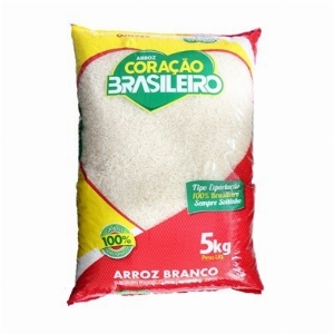 Arroz Branco CORAÇÃO BRASILEIRO Tipo 1 5kg