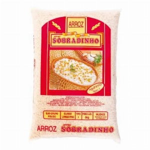 Arroz SOBRADINHO tipo 1 pacote 5Kg