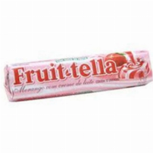 BALA FRUITTELLA SWIRL MORANGO C/CREME 45g