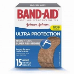 Band-aid Ultra Protection Super Resistente c/ 15 Unidades