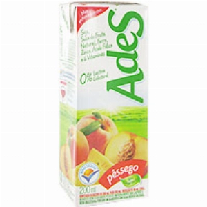 Bebida à Base de Soja ADES Sabor Pêssego 200ml