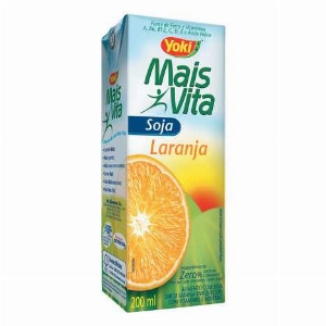 Bebida à Base de Soja MAIS VITA Sabor Laranja 200ml