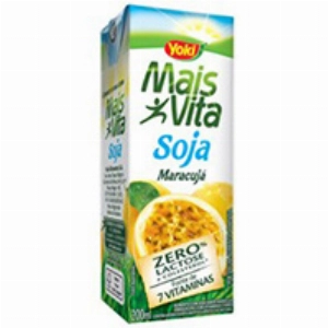Bebida à Base de Soja MAIS VITA Sabor Maracujá 1L