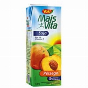 Bebida à Base de Soja MAIS VITA Sabor Pêssego 1L