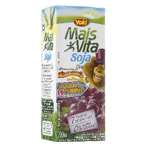 Bebida à Base de Soja MAIS VITA Sabor Uva 200ml