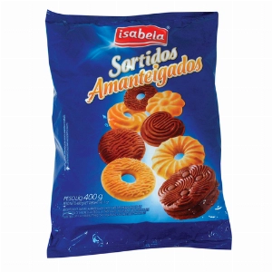 Biscoito Isabela Amanteigado Sortidos 400g