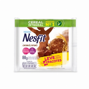 Biscoito Nesfit Cacau Cereais 88g