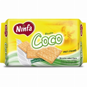 Biscoito Ninfa Coco 370g