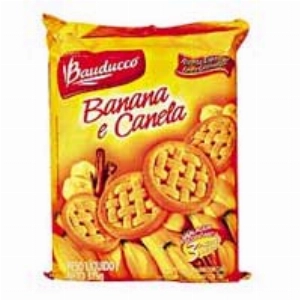 Biscoito Amanteigado BAUDUCCO Banana com Canela 375g