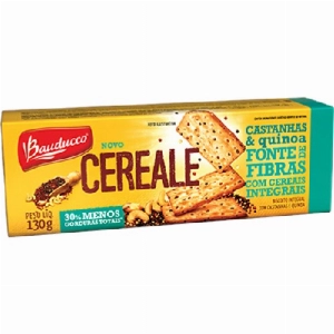 Biscoito BAUDUCCO Cereale, Castanhas e Quinoa 130g