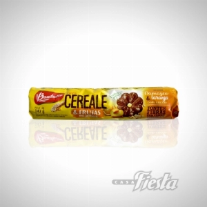 Biscoito BAUDUCCO Cereale Damasco e Laranja com Cacau 141g