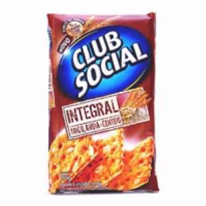 Biscoito Integral CLUB SOCIAL Trigo Aveia e Centeio 144g