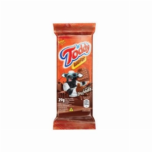 Biscoito Mini Wafer TODDY Chocolate Trufado 29g
