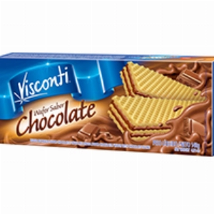 Biscoito Wafer VISCONTI Chocolate 120g