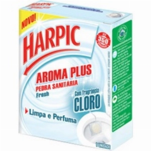 Bloco Sanitário Harpic  Active Fresh Rf Cloro 25g