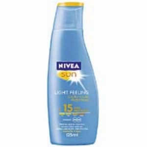 Bloqueador Solar Light Feeling Nivea Sun Fator 15 125ml