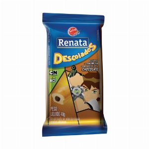 Bolinho Renata Ben 10 Baunilha Com Chocolate 40g