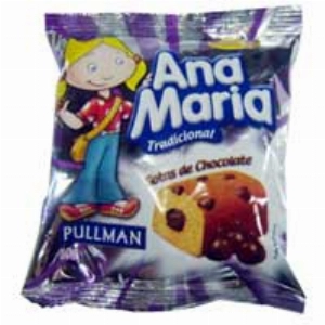 Bolo Ana Maria PULLMAN com Gotas de Chocolate 80g
