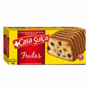 Bolo CASA SUIÇA Frutas 350g