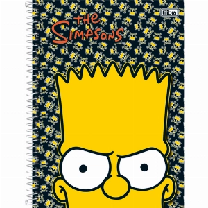 Caderno Tilibra Universitario Capa Dura Simpsons