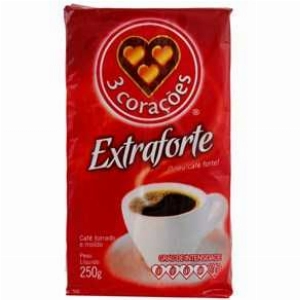 Café em Pó Á Vácuo 3 Corações Extraforte 250g