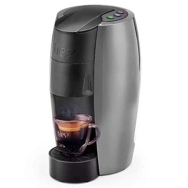 Cafeteira Expresso Três Corações G1 LOV Carbono - 220V