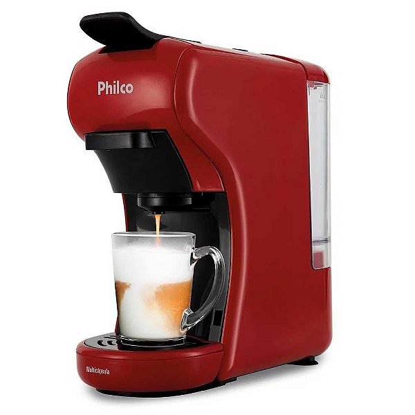 Cafeteira Multicápsula Philco PCF19VP Vermelho - 127V