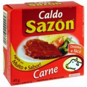 Caldo SAZON de Carne 5und 37,5g