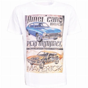 Camiseta Fine Thour Carros Branca P ao GG 