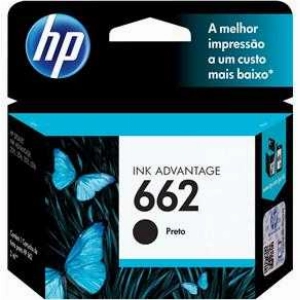 Cartucho de Tinta HP 662 CZ103AB Preto