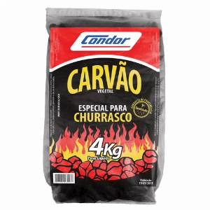 Carvão Vegetal Condor 4Kg