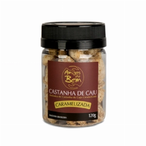 Castanha de Cajú AMIGOS DO BEM Caramelizada 120g