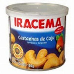 Castanha de Cajú IRACEMA Torrada e Salgada Lata 100g