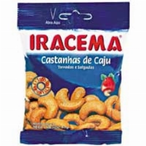 Castanha de Caju IRACEMA Torrada e Salgada Sachê 50g