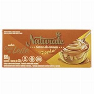 Cereal em Barra NATURALE Doce de Leite 66g