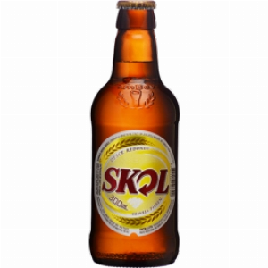  Cerveja SKOL Garrafa 300ml