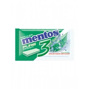 Chiclete MENTOS Pure Fresh 3 8,5g