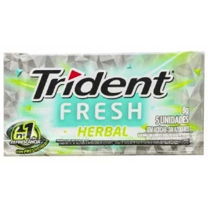 Chiclete TRIDENT Fresh Herbal 5 unidades
