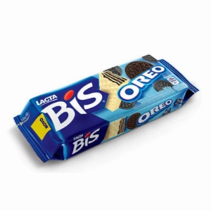 Chocolate Wafer LACTA Bis Óreo 16und 100,8g